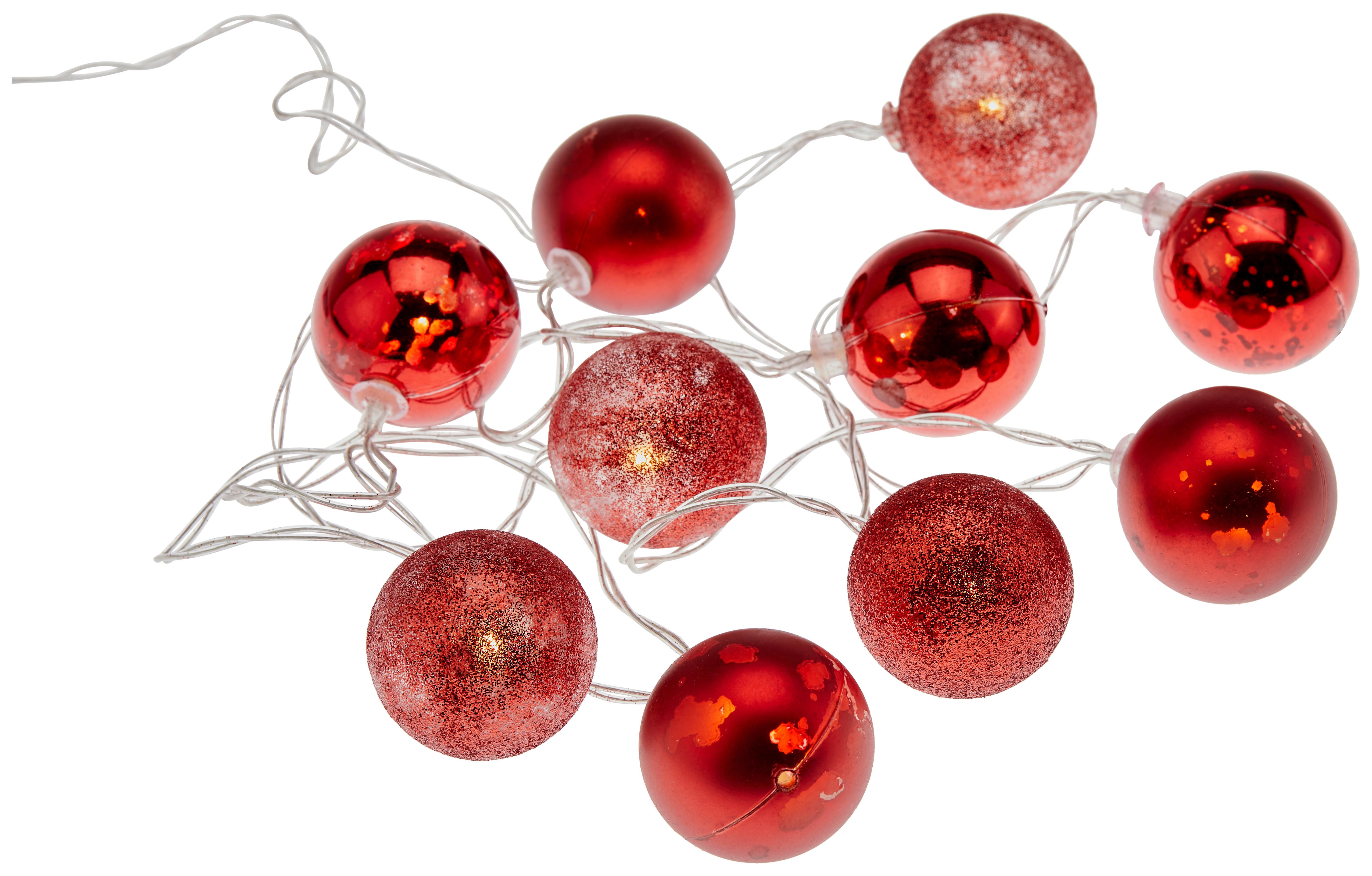 Lichterkette Acs300020 - Rot, Basics, Kunststoff (183cm)
