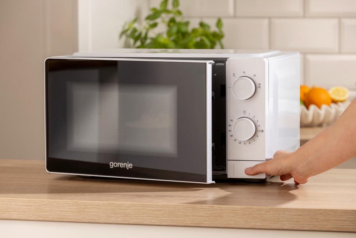 MIKROWELLE 20 Liter, 700W - Weiß, Basics, Glas/Kunststoff (44,6/24,2/35,2cm) - Gorenje