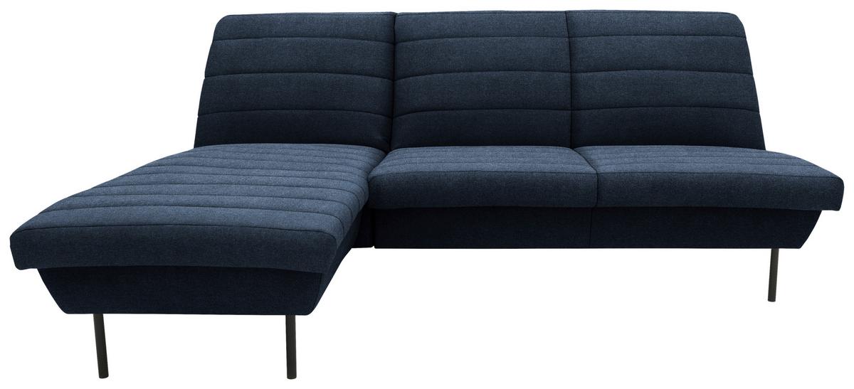 Ecksofa Looks Ix - Blau/Schwarz, Design, Textil (168/214cm) - LOOKS by W.Joop