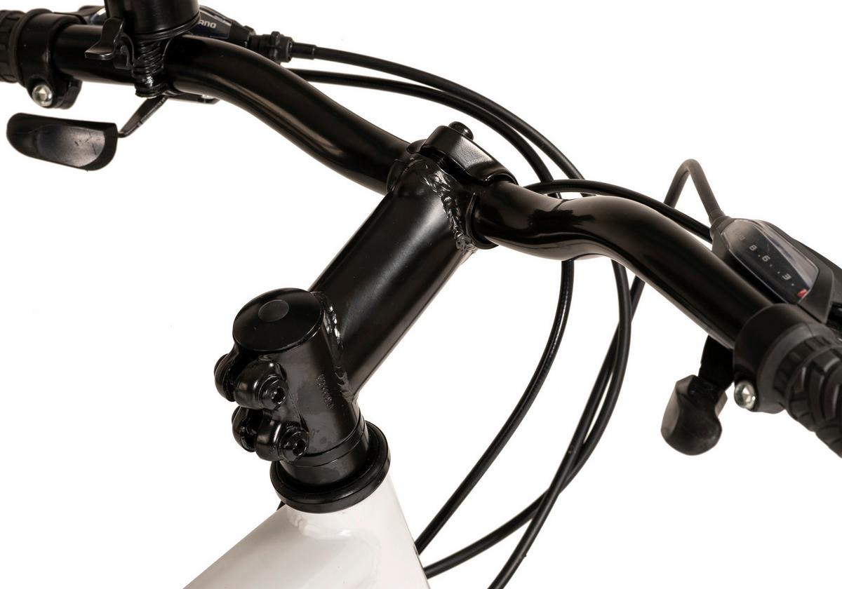 Mountainbike 402m - Weiß, MODERN, Metall (25/140/60cm)