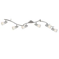 Led-strahler 54536-6 - Basics, Glas/Metall (145/27,5/18,5cm) - Globo