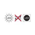 LED-Deckenleuchte Bettina L: 50 cm - Schwarz, MODERN, Kunststoff/Metall (50/28/7cm) - Luca Bessoni