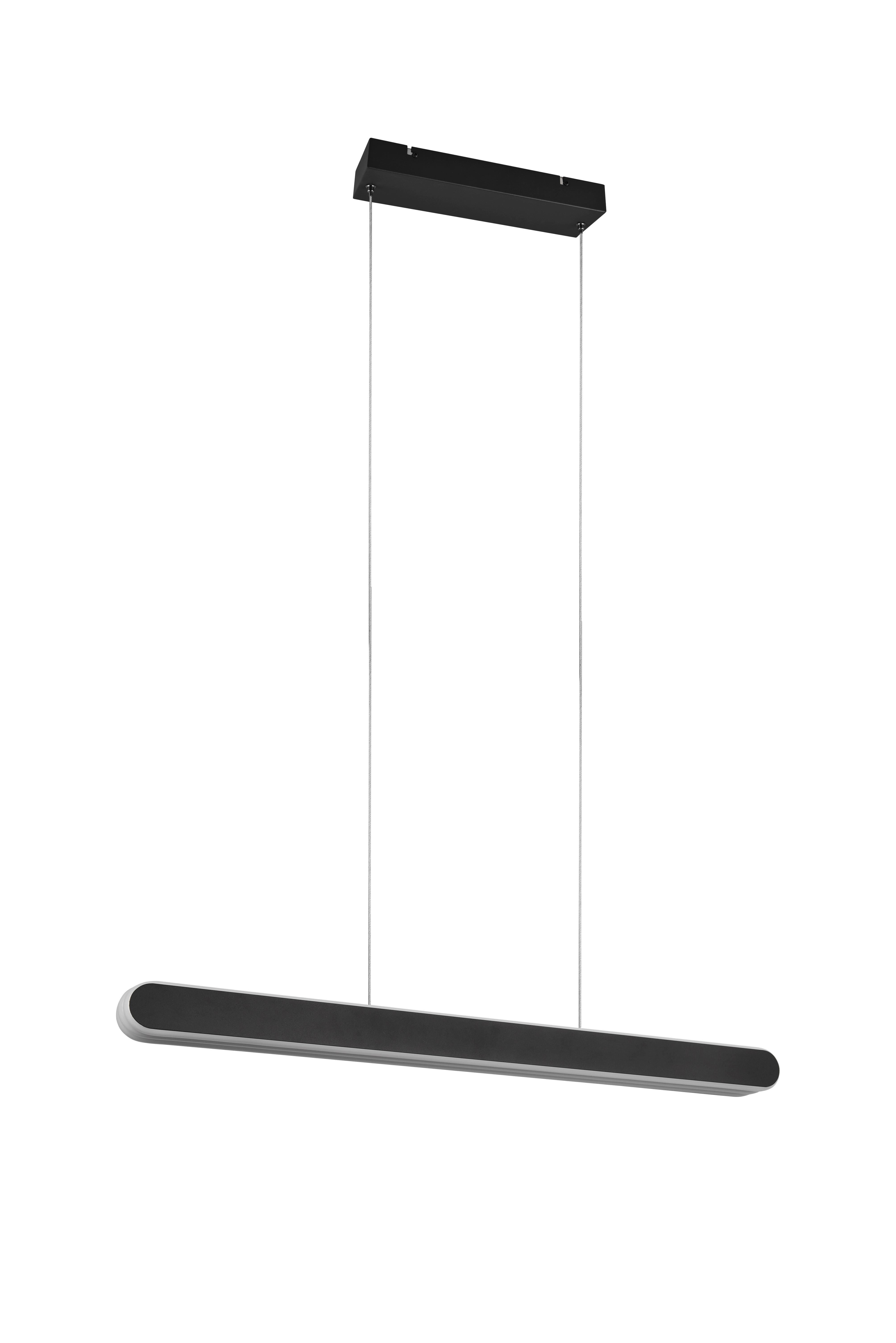 Led-hängeleuchte 343310332 Helios - Schwarz/Weiß, Design, Kunststoff/Metall (130/6/150cm) - Trio Leuchten