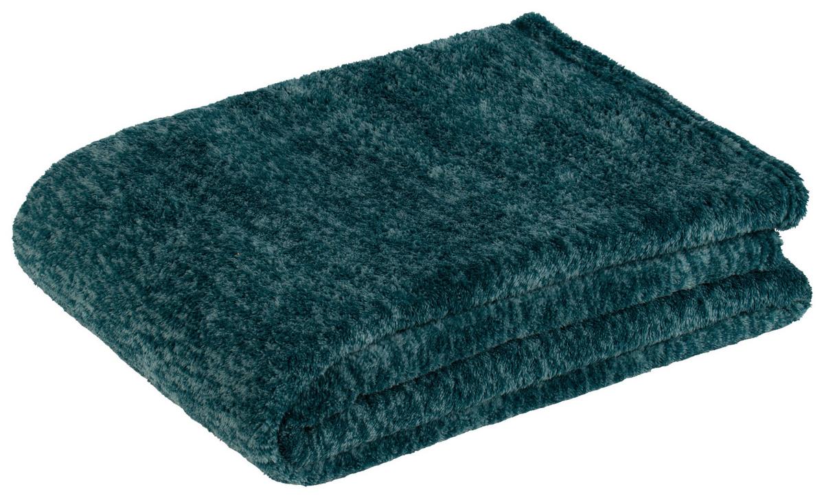 Kuscheldecke Alaska 150x200 cm - Bordeaux/Anthrazit, LIFESTYLE, Textil (150/200cm)