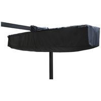Schirmmarkise Enna 43x252 Cm Anthrazit Mit Schutzhülle - Anthrazit, KONVENTIONELL, Textil (43/40/252cm) - Ambia Garden