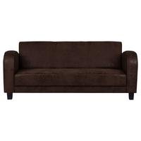 3-sitzer-sofa Antis Dunkelbraun B: 190 Cm - Dunkelbraun, Design, Textil (190/80/89cm) - Livetastic