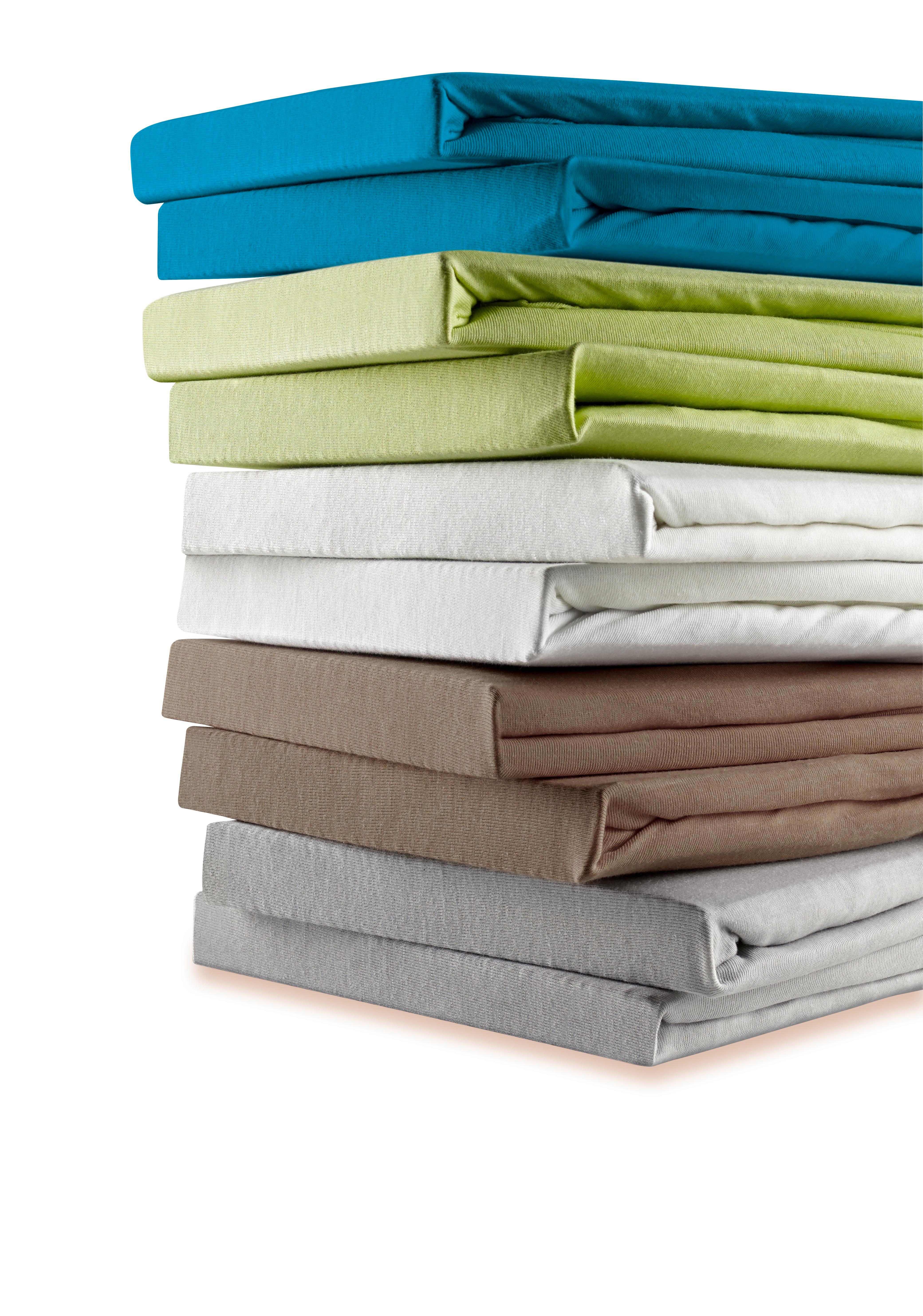 Gumis Lepedő Luana - Natúr/Taupe, konvencionális, Textil ( 90-100/200cm) - Ombra