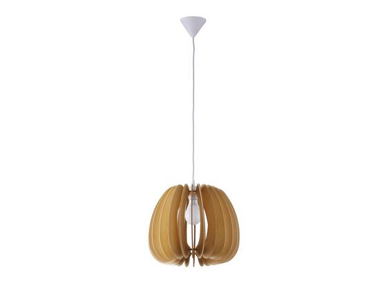 Závěsné Svítidlo Simona - přírodní barvy/béžová, Moderní, dřevo (37/140cm) - Modern Living Závěsné Svítidlo Simona - přírodní barvy/béžová, Moderní, dřevo (37/140cm) - Modern Living