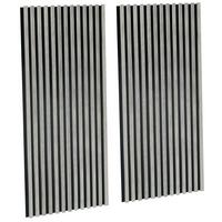 Akustikpaneel Josef - Hellgrau, MODERN, Holzwerkstoff/Kunststoff (90/60/2cm)