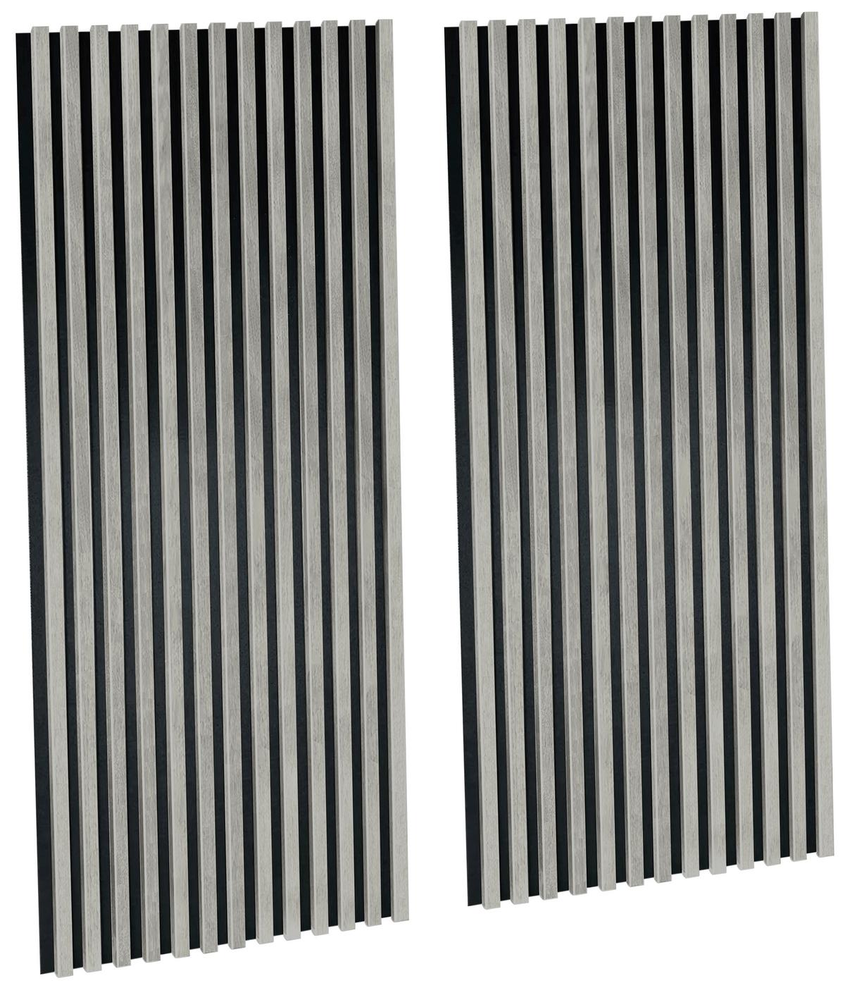 Akustikpaneel Josef - Hellgrau, MODERN, Holzwerkstoff/Kunststoff (90/60/2cm)