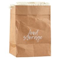 Víceúčelový sáček Food bag Onion, V: 22cm - přírodní barvy, Moderní, papír (16/22/11cm) - ecoTree