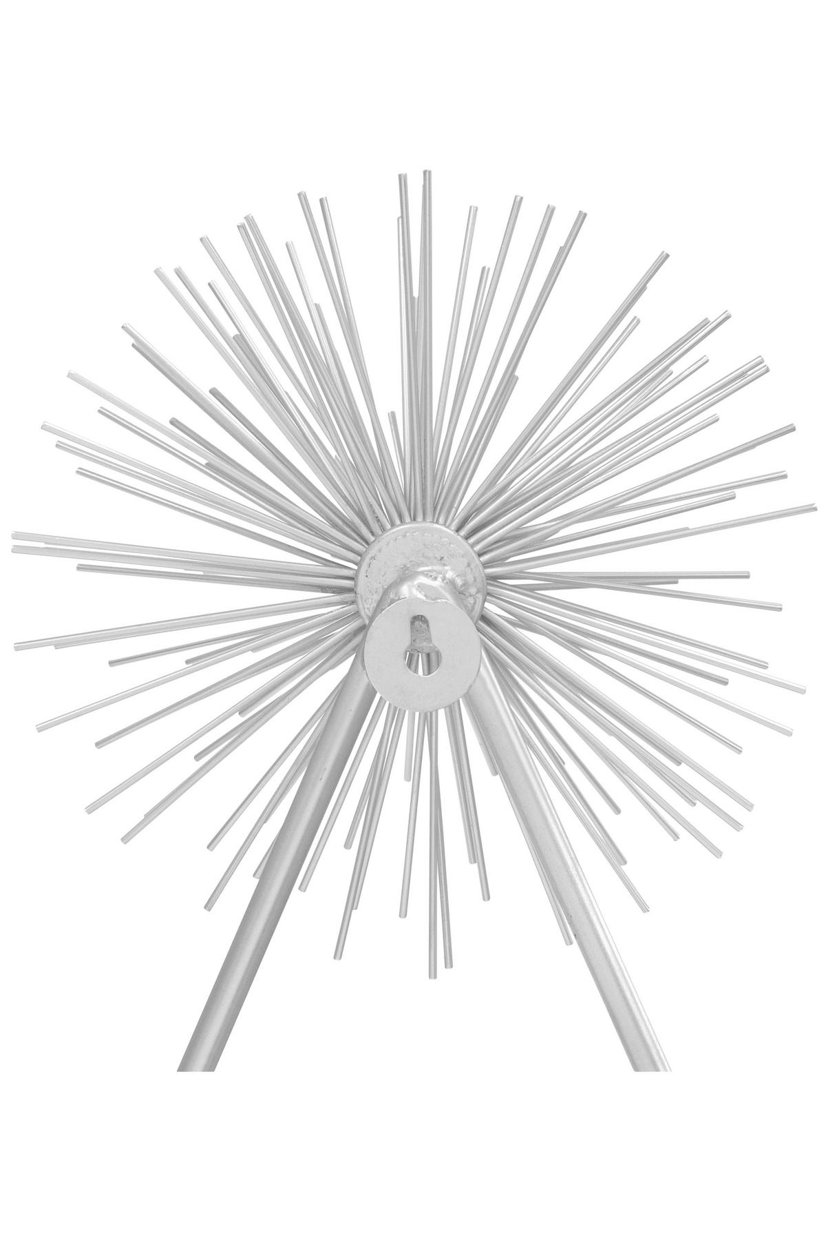 DEKORACE NA ZEĎ DOMIZIL - barvy stříbra, Lifestyle, kov (61/15/80cm)