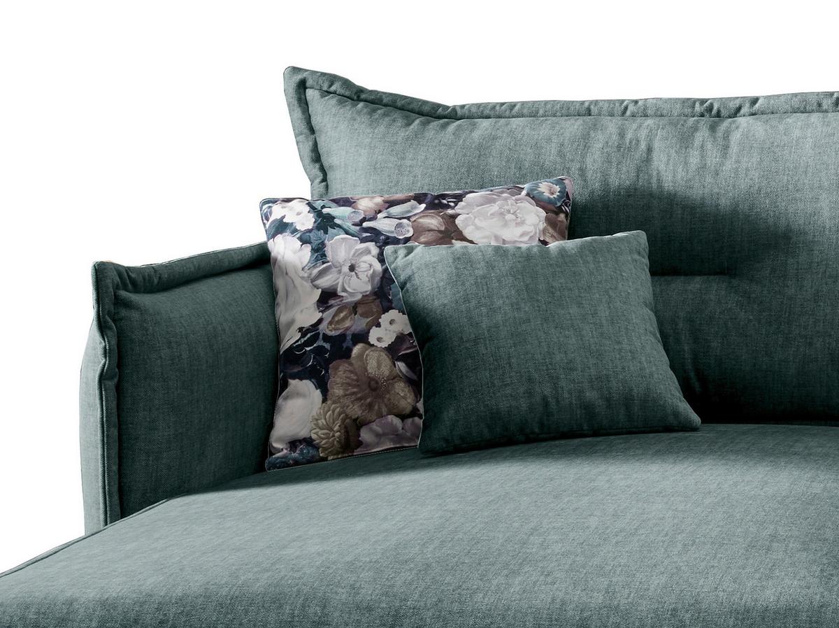 Ecksofa Lava Hellgrün S: 180/255 Cm - Türkis/Schwarz, MODERN, Textil (180/255cm) - Livetastic