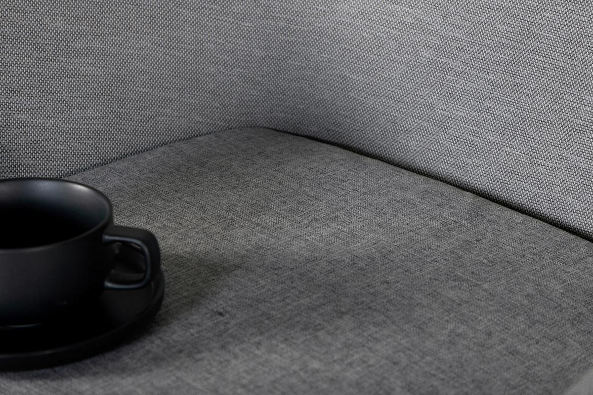 Gartensessel-Set 2-Tlg. Spoga Metall/Textil - Weiß/Grau, KONVENTIONELL, Textil/Metall (60/81/62cm) - Gardenson