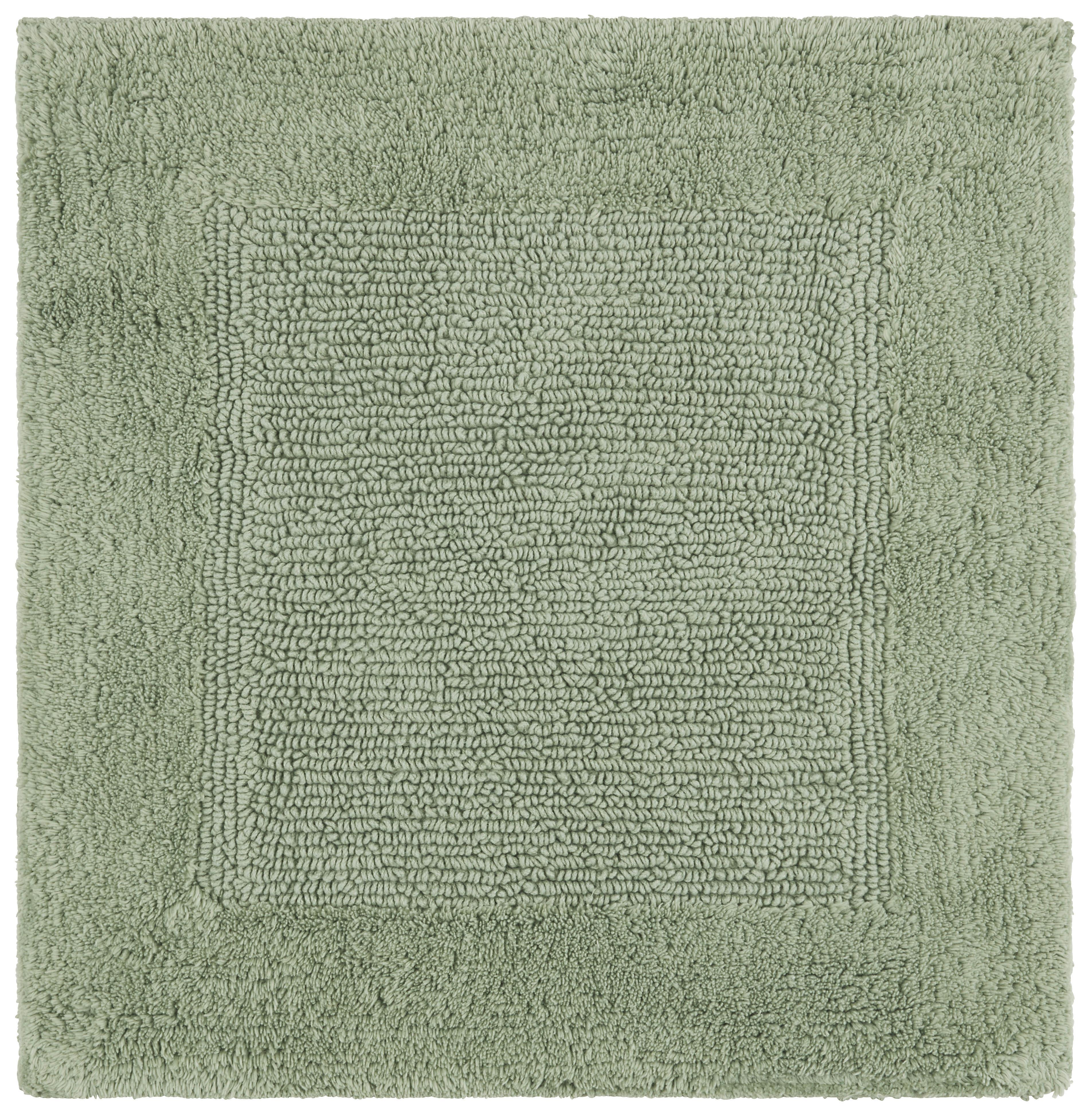 KOUPELNOVÁ PŘEDLOŽKA Karen, 50/50cm, světle zelená - světle zelená, Konvenční, textil (50/50cm) - Premium Living