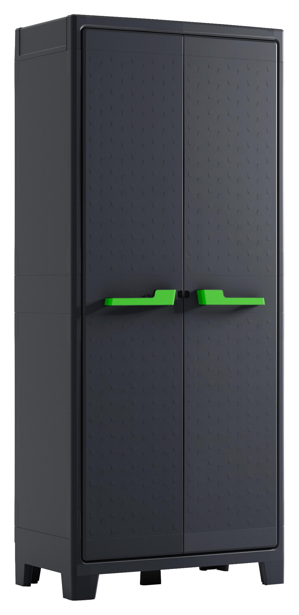 Absperrbarer Schrank aus Kunststoff