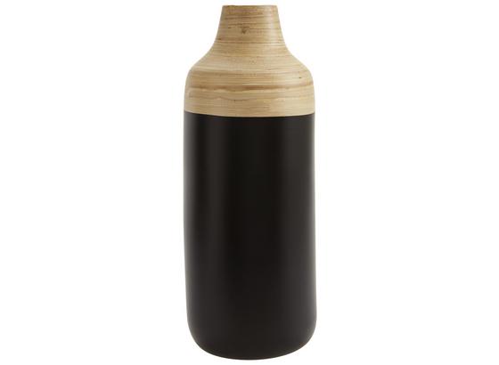 Dekorační Váza Alva - černá/přírodní barvy, dřevo (16/42cm) - Mömax modern living Dekorační Váza Alva - černá/přírodní barvy, dřevo (16/42cm) - Mömax modern living
