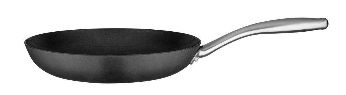 Gusseisenpfanne Robusta Gusseisen, Schwarz, Ø: 20cm - Schwarz, Basics, Metall (20cm) - GSW