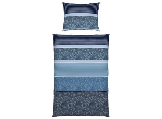 Bettwäsche Selem - Türkis/Silberfarben, ROMANTIK / LANDHAUS, Textil - James Wood Bettwäsche Selem - Türkis/Silberfarben, ROMANTIK / LANDHAUS, Textil - James Wood