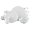 Kombiservice Sofia 16--Teilig., Weiß - Weiß, Design, Keramik - Creatable