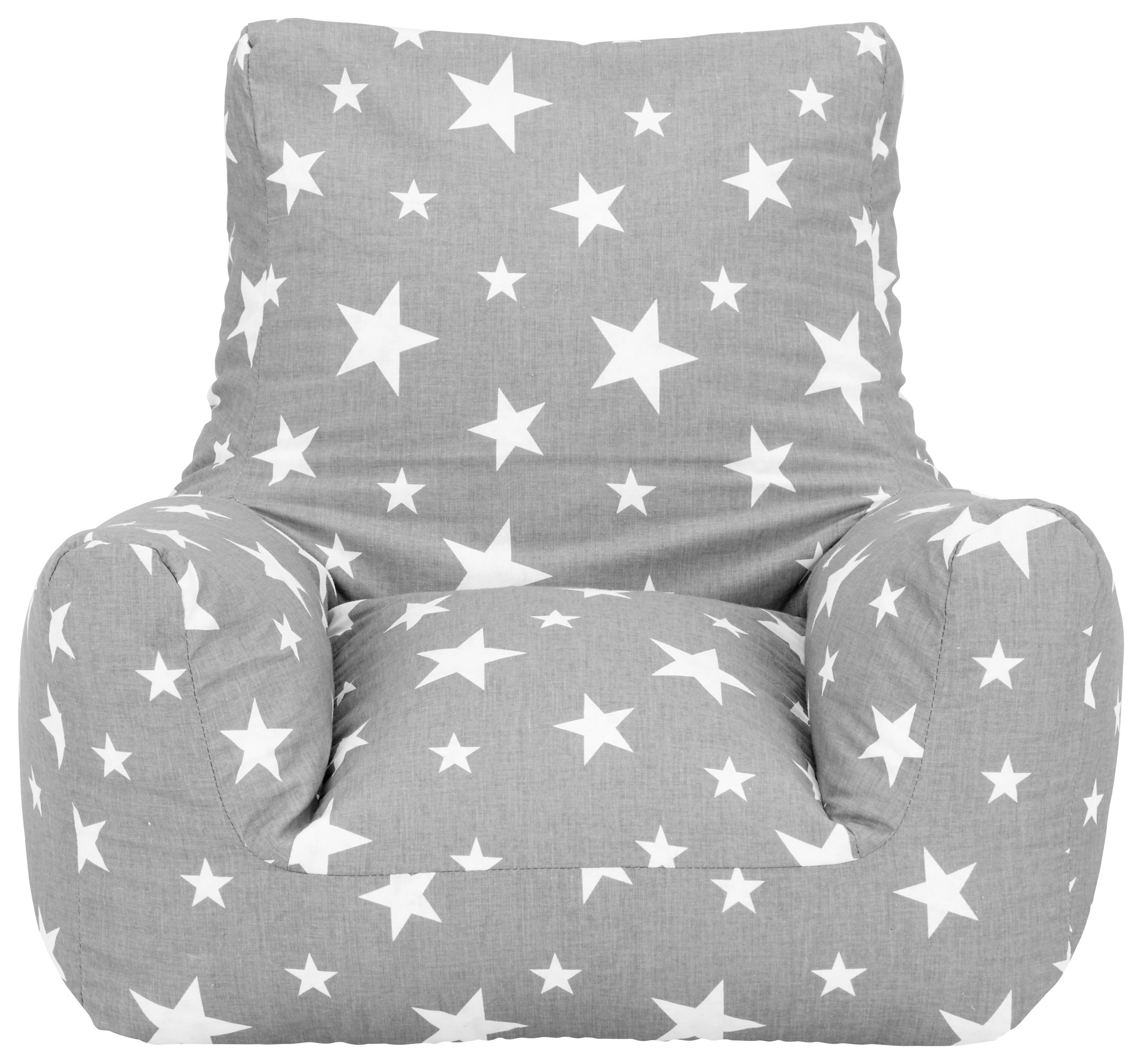 Dětské Křeslo V Šedé Kids-Star - šedá, textil (70/55/70cm)