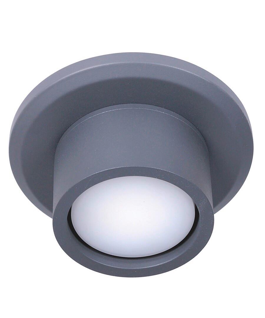 LED-Spot für diverse Deckenventilatoren Anthrazit - Anthrazit, Basics, Metall (15/7cm) - P & B