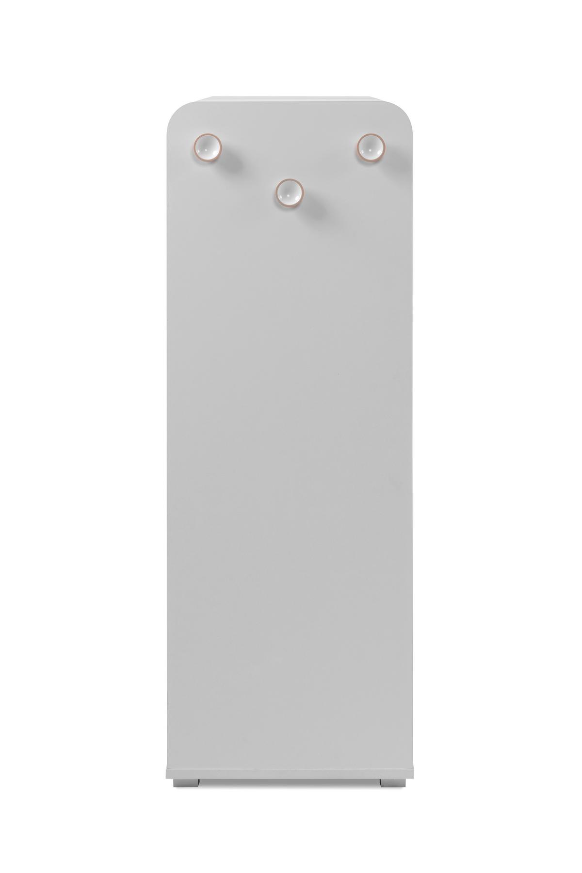 Nyitott Gardróbszekrény Lala 41a - fehér, Design (78/109/39cm)