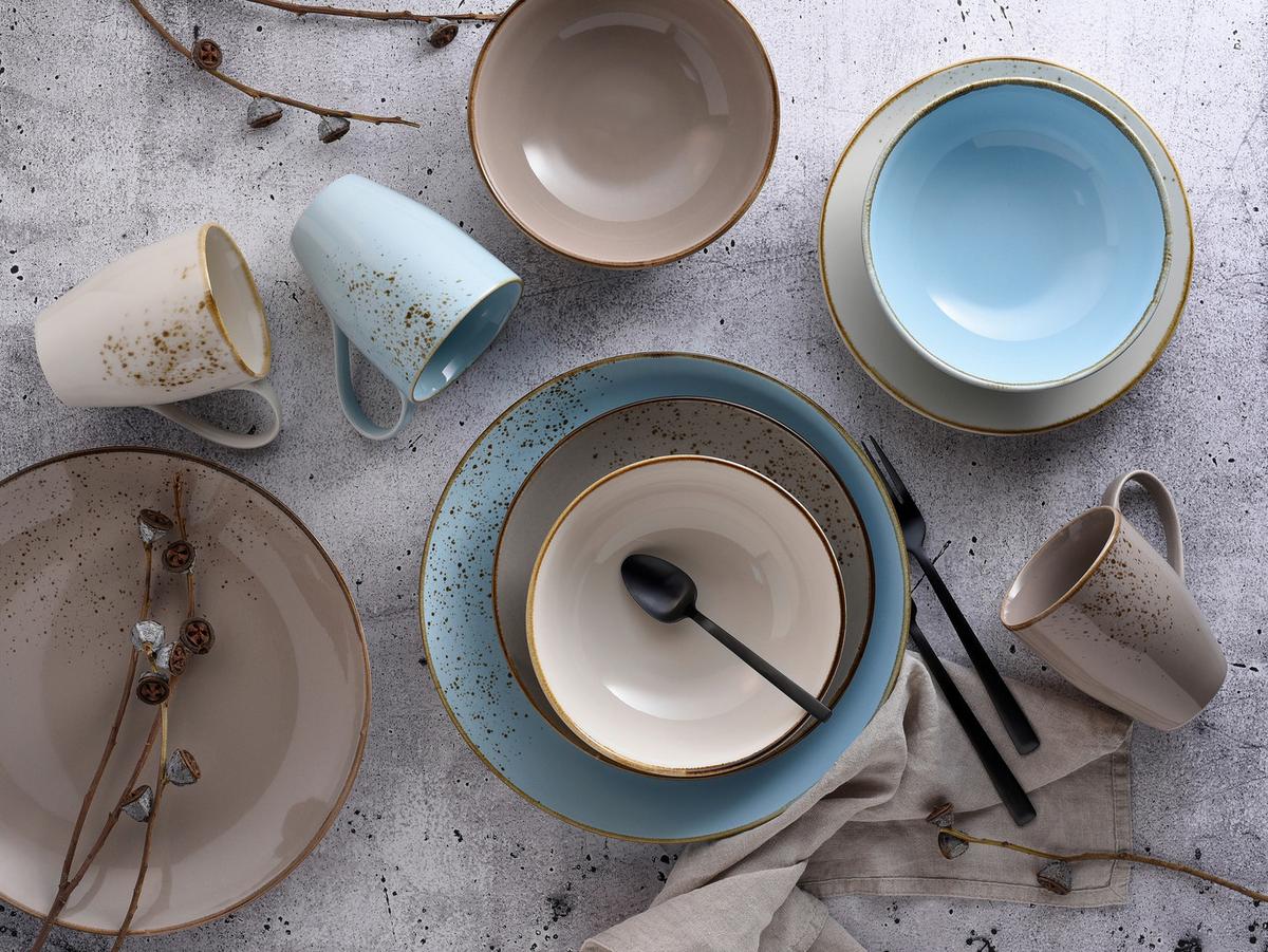 Kombiservice für 4 Personen Nature Skandinavia - Multicolor, Trend, Keramik - Creatable