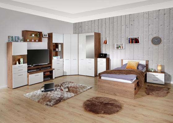 Elegantes Schlafzimmerprogramm AVENSIS NEW für mehr Stauraum Zweitüriger Drehtürenschrank