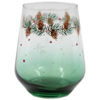 TRINKGLAS Mena - Grün, Basics, Glas (425ml) - Luca Bessoni