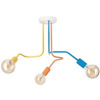 Deckenleuchte Domino Multicolor D: 40 cm - Multicolor, KONVENTIONELL, Metall (40/59cm)