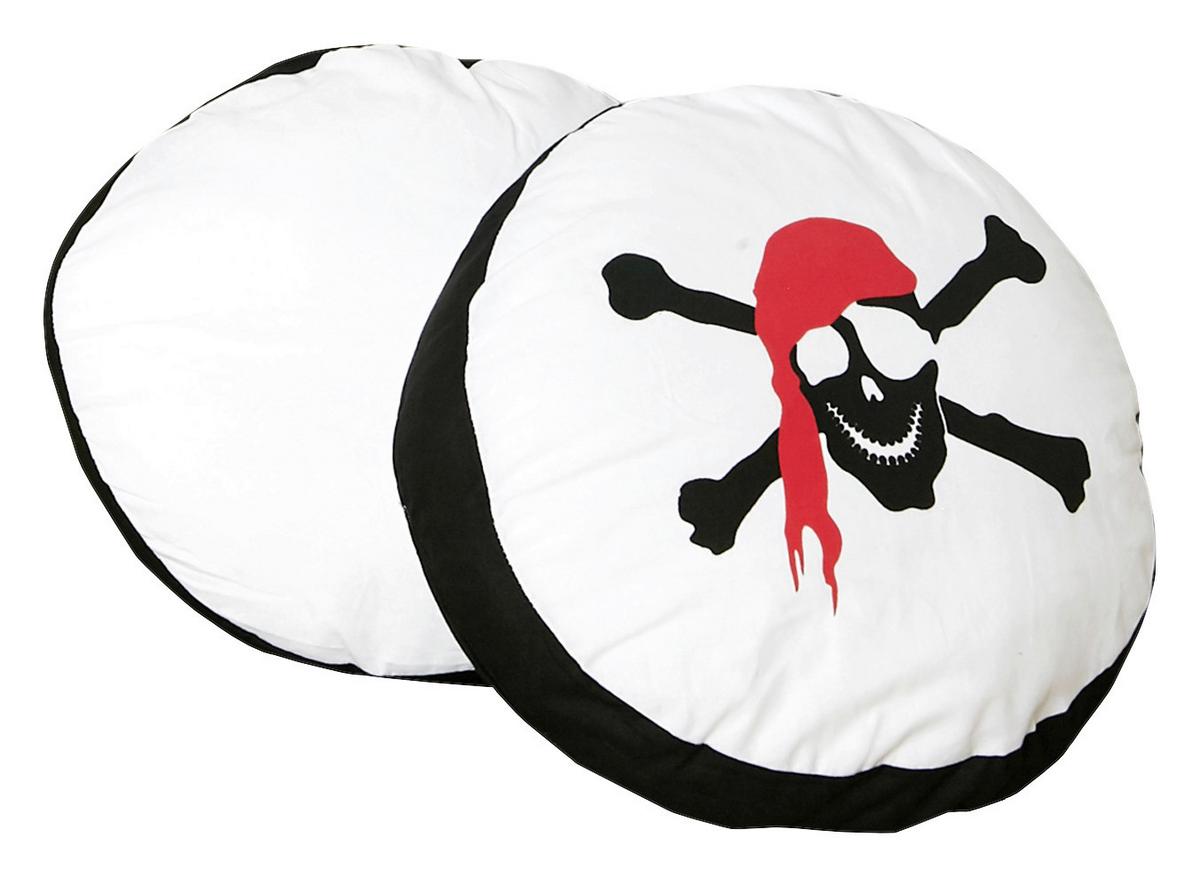 Zierkissen 40x40 cm Baumwolle Schwarz/Weiß - Schwarz/Weiß, KONVENTIONELL, Textil (40/40cm) - MID.YOU