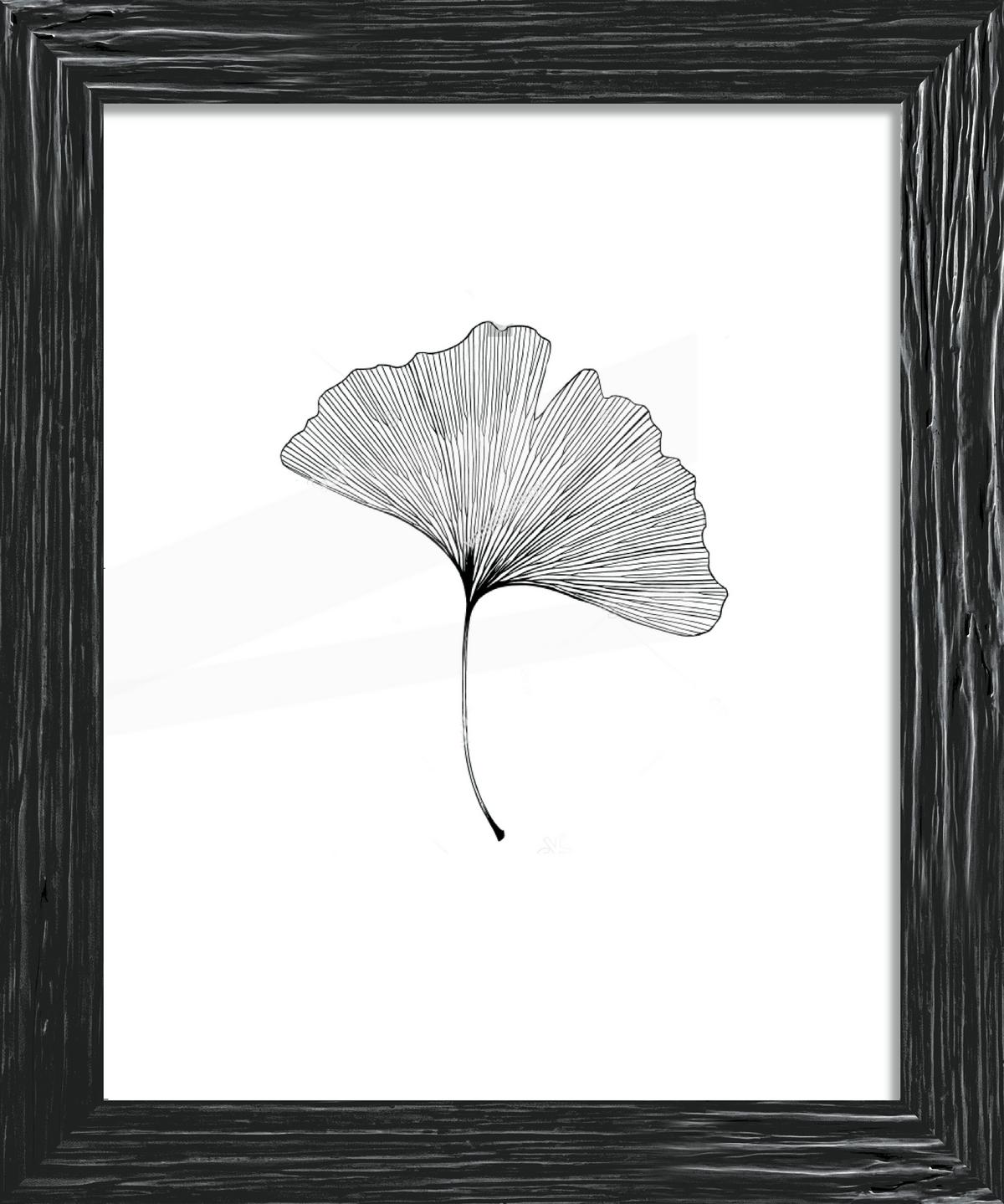 Rám na obrazy Frido, 40/50cm - čierna, Romantik / Landhaus, drevo (40/50cm) - ecoTree