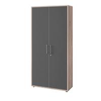 AKTENSCHRANK OFFICE EDITION - Anthrazit/Sonoma Eiche, MODERN, Holzwerkstoff (84,4/185,6/33cm) - MID.YOU