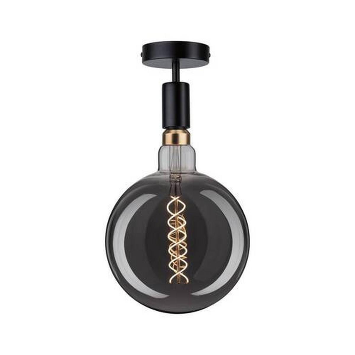 LED-Spotkopf 1-Flammig Ø 10 cm - Schwarz, Basics, Metall (10,0/12,5cm) - Paulmann