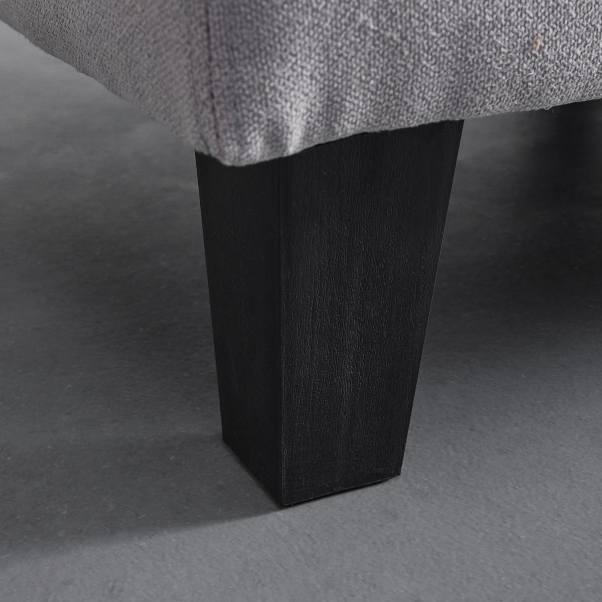 Rohový díl pohovky Lima světlešedá - černá/světle šedá, Moderní, dřevo/textil (64/74/64cm) - Bessagi Home
