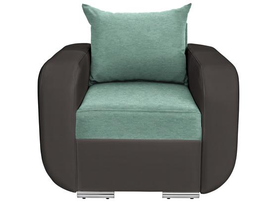 Sessel Faro B: 94cm - Chromfarben/Dunkelgrau, MODERN, Holz/Textil (94/90/92cm) - Ombra Sessel Faro B: 94cm - Chromfarben/Dunkelgrau, MODERN, Holz/Textil (94/90/92cm) - Ombra