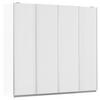 Schwebetürenschrank Altera Weiß B: 226 cm - Weiß, MODERN, Holzwerkstoff (226/211/62cm) - Rauch Möbel