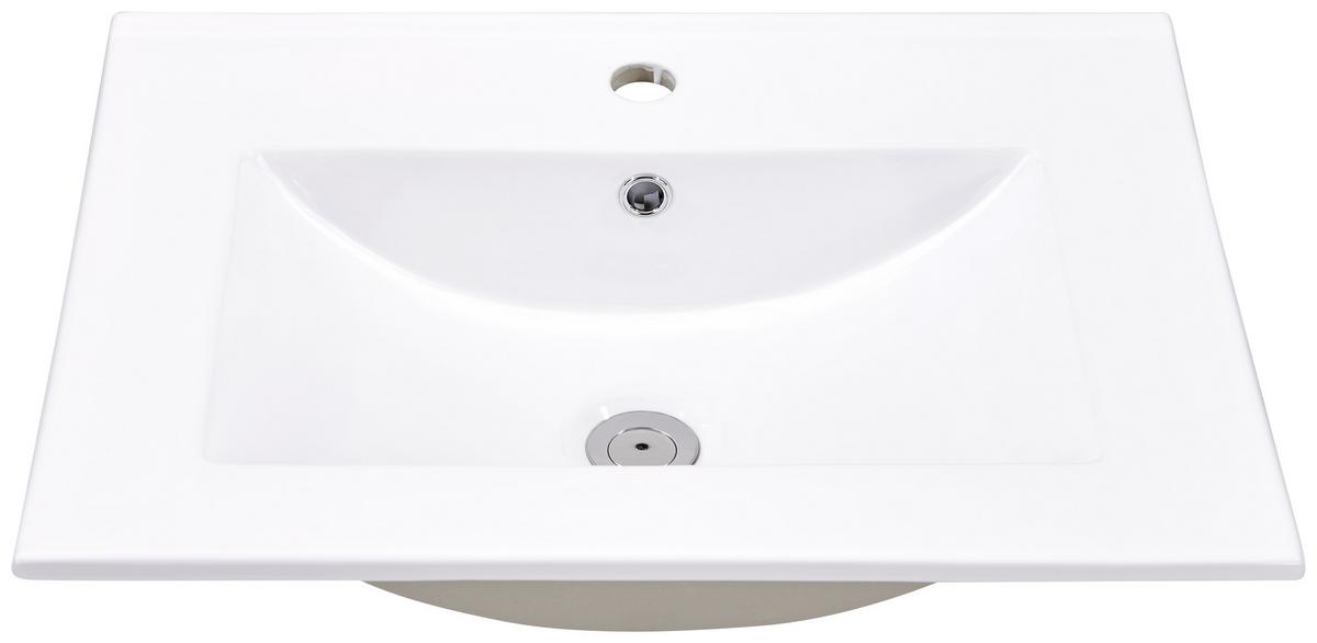 UMYVADLO PLAN - bílá, Konvenční, keramika (60/17/46cm)