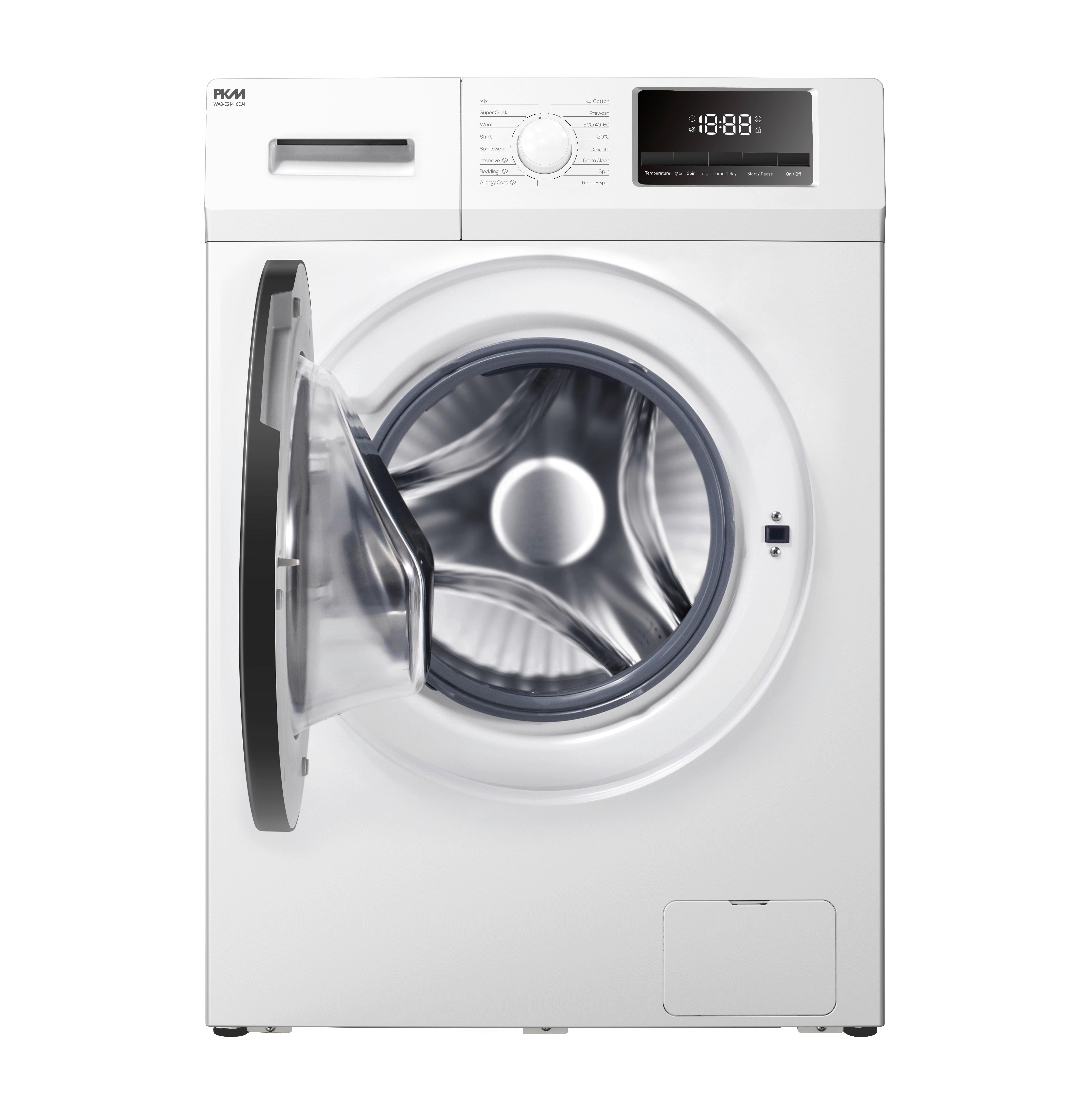Waschmaschine Wa8-Es1416dai 8 Kg 1400 U/Min - Weiß, Trend (59,5/85/52cm) - PKM