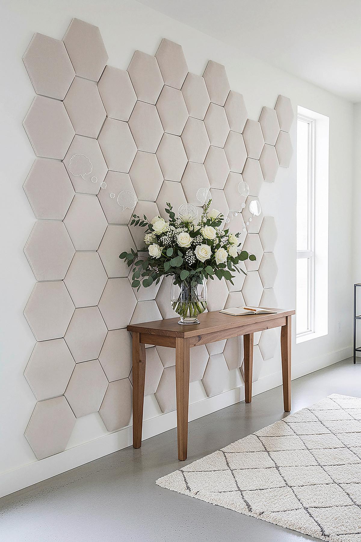 Wandpaneel Claudia 3 Beige B: 35 cm - Beigebraun, Trend, Holzwerkstoff/Kunststoff (35/30/3.6cm)