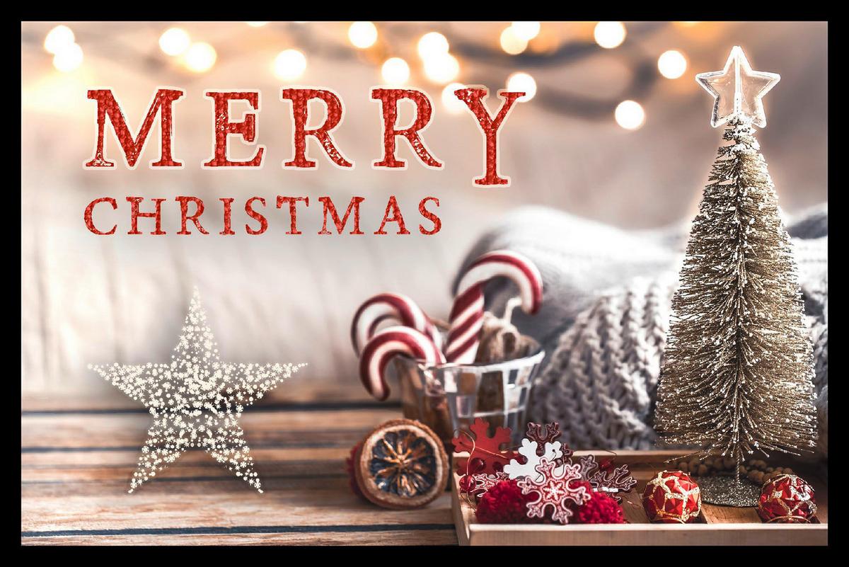 Fußmatte Velvet 40x60 Cm Weihnachtsmotiv Rutschfest - Multicolor, Basics, Textil (40/60cm)