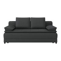 Kanapéágy Alice - antracit, Modern, textil (202/73-92/105cm) - Luca Bessoni