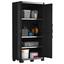 Kunststoffschrank XL Garage 89 cm Schwarz - Schwarz, Basics, Kunststoff (89/188/54cm) - Keter Kunststoffschrank XL Garage 89 cm Schwarz - Schwarz, Basics, Kunststoff (89/188/54cm) - Keter