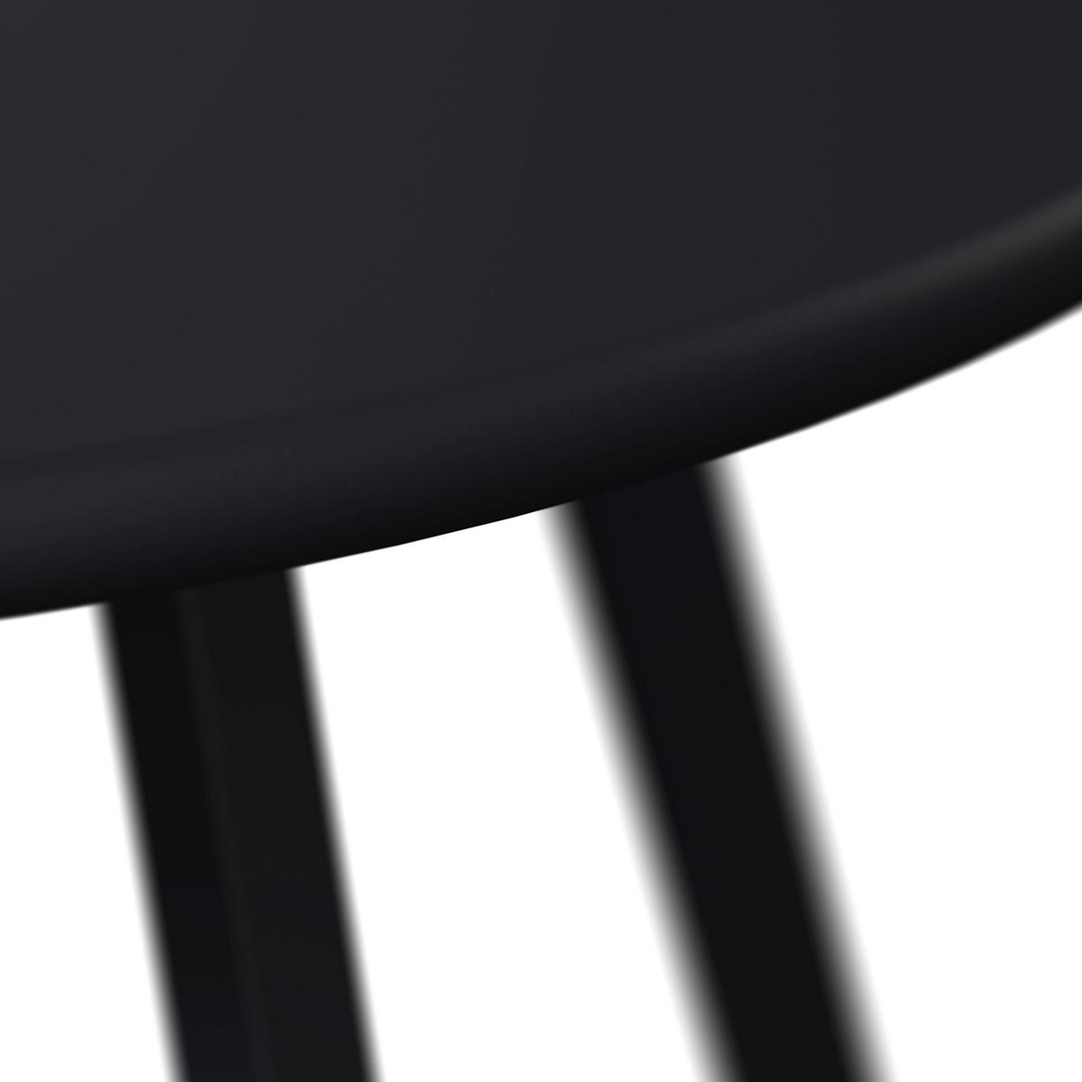 Balkonset Memphis - Anthrazit/Grau, MODERN, Textil/Metall (61/78.5/87.5cm) - Beldano