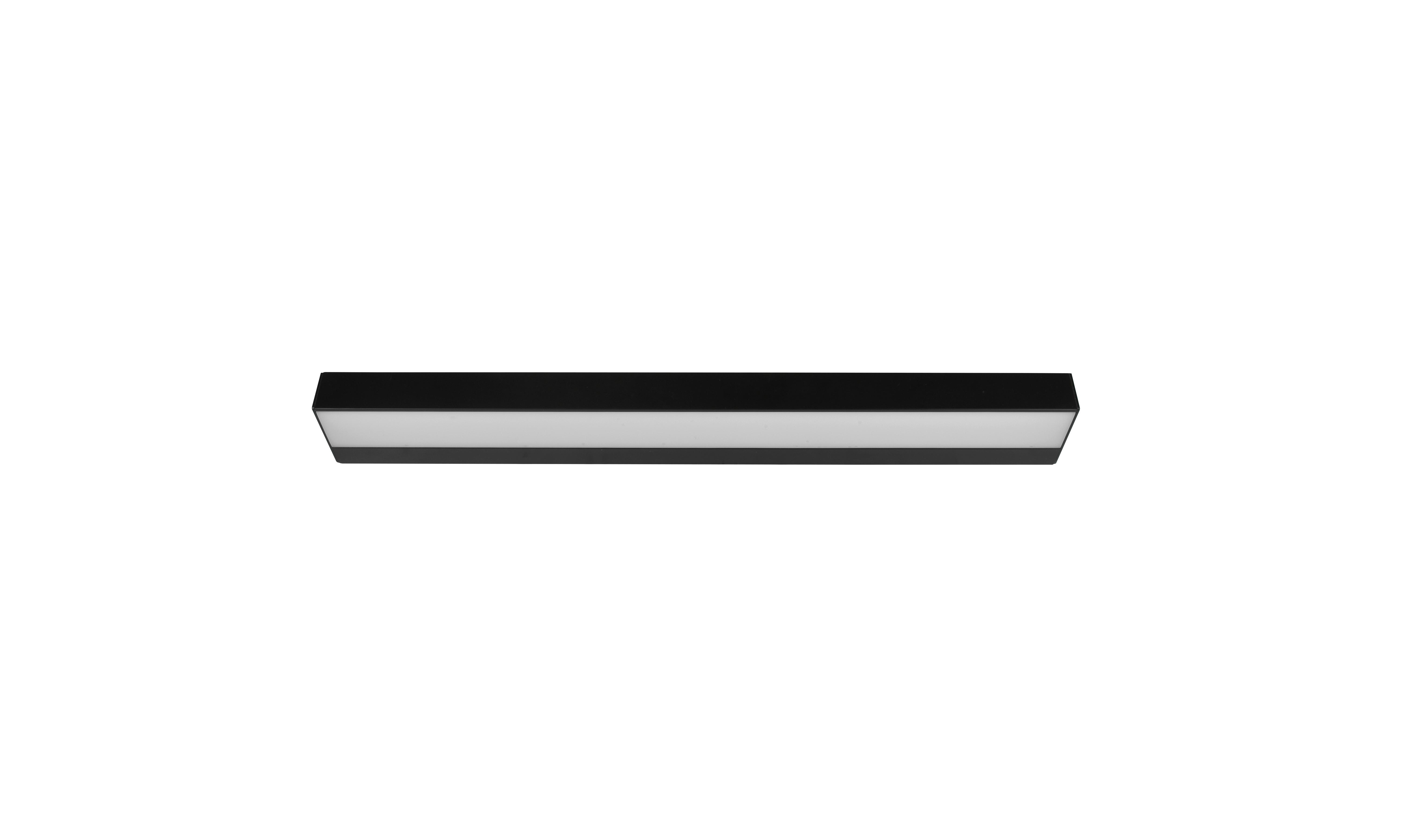LED-Wandleuchte 283916032 Rocco - Schwarz/Weiß, Basics, Kunststoff/Metall (3,6/60/8cm) - Trio Leuchten