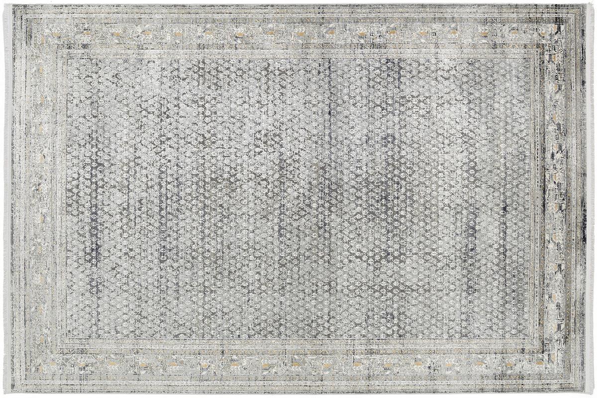 Webteppich Grau Monza 140x200 cm - Grau, LIFESTYLE, Textil (140/200cm) - Dieter Knoll