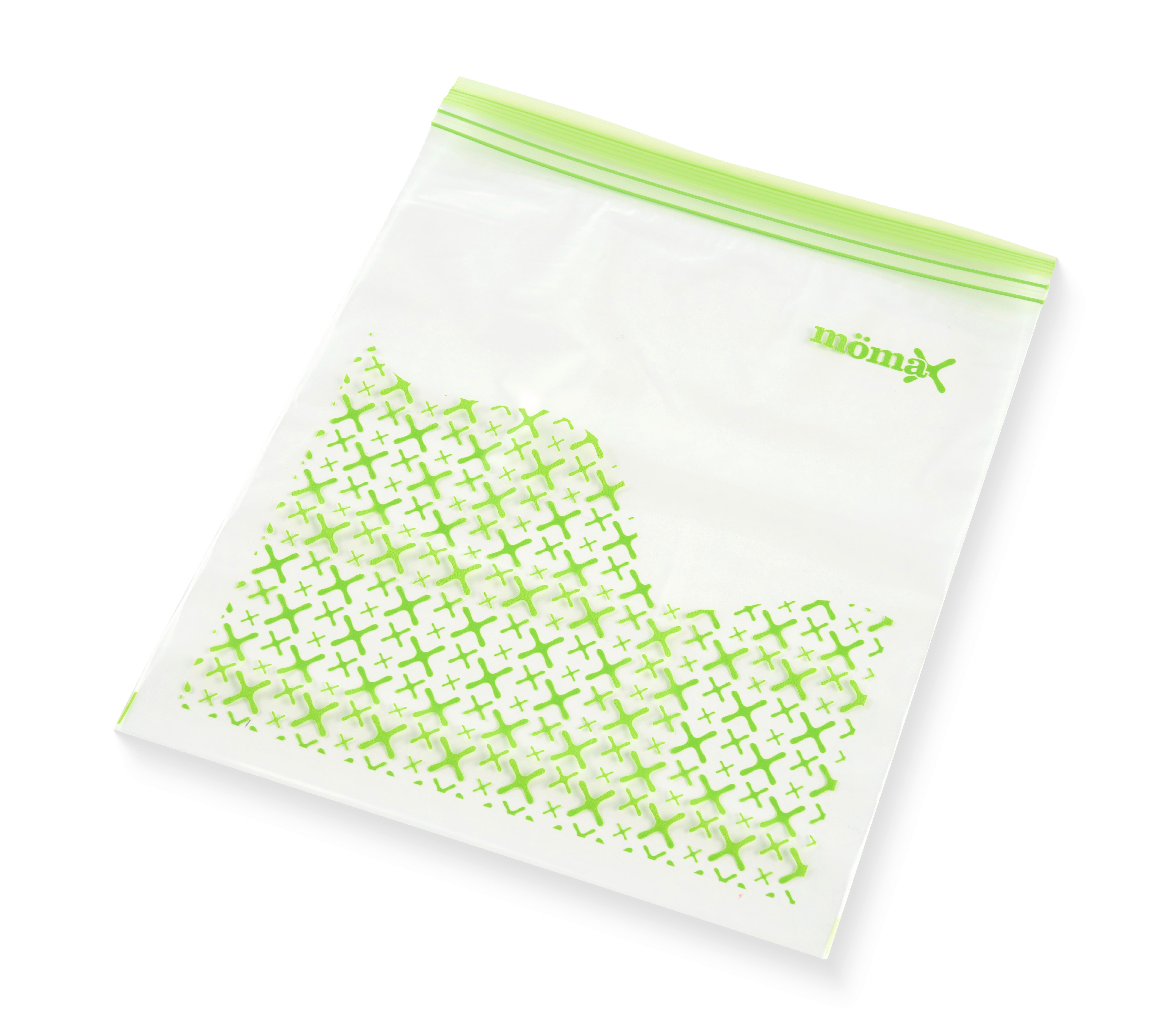 Vreco na potraviny 2ks - číra/svetlosivá, Konventionell, plast - Mömax