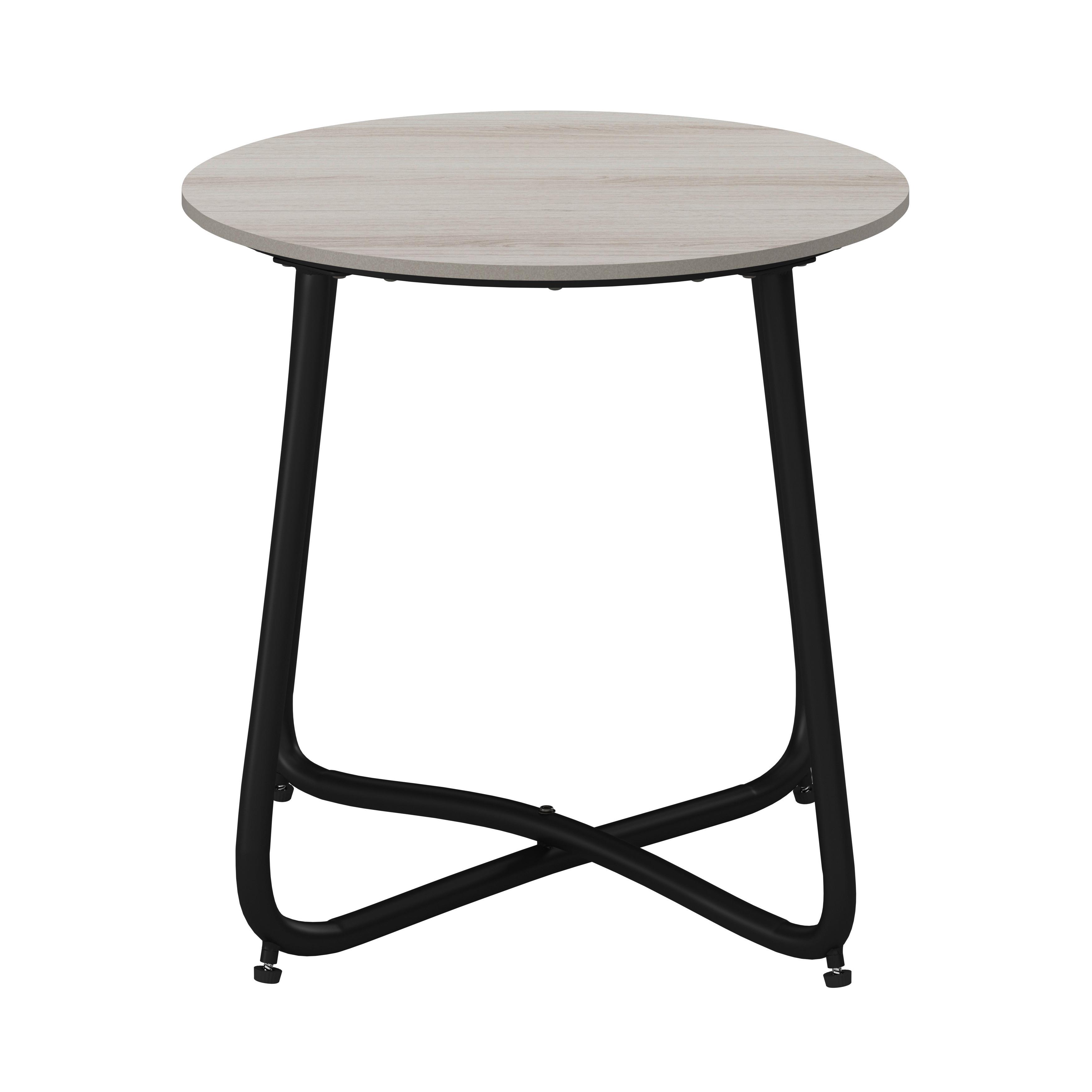 ZÁHRADNÝ PRÍRUČNÝ STOLÍK PINE - čierna/sivá, Modern, kov/plast (50/49,5/50cm) - Bessagi Garden