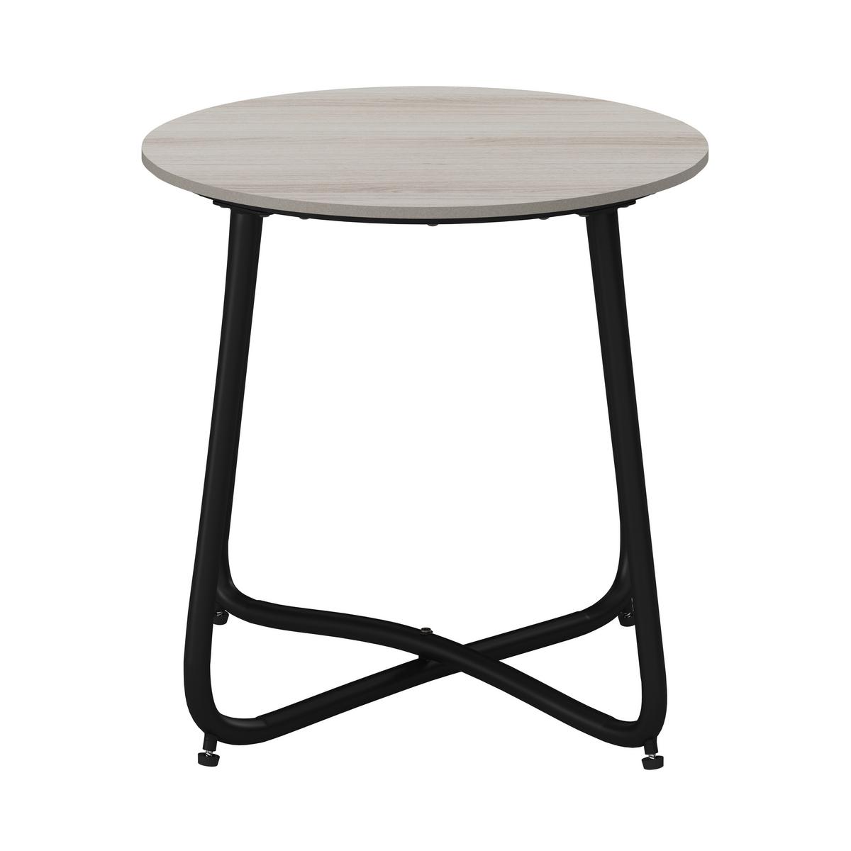 ZAHRADNÍ ODKLÁDACÍ STOLEK PINE - šedá/černá, Moderní, kov/plast (50/49,5/50cm) - Bessagi Garden